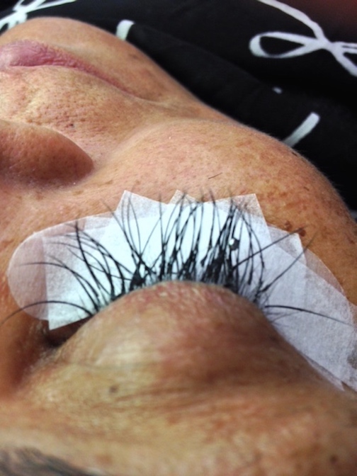 Before and After Eyelash Extensions 9